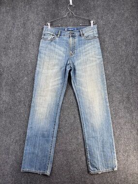 GAP Easy Fit Y2K Distressed Jeans Men’s 34X33* Straight Leg 100% Cotton Casual